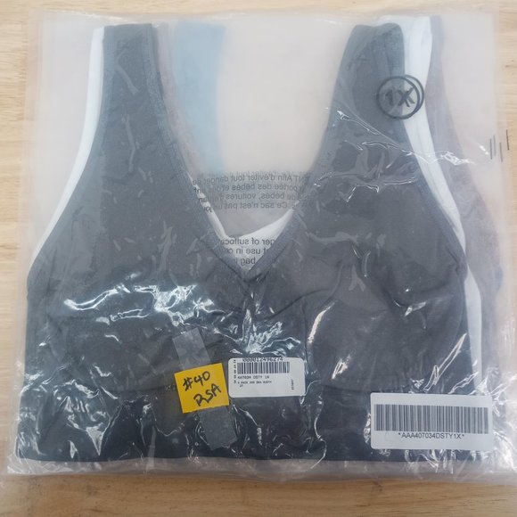 Rhonda Shear 4-Pack Ahh Bra, 1X - Picture 1 of 2